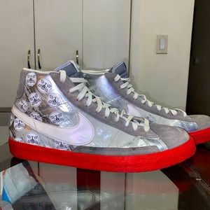 Nike High Blazers: Helmets and Crossbones Edition